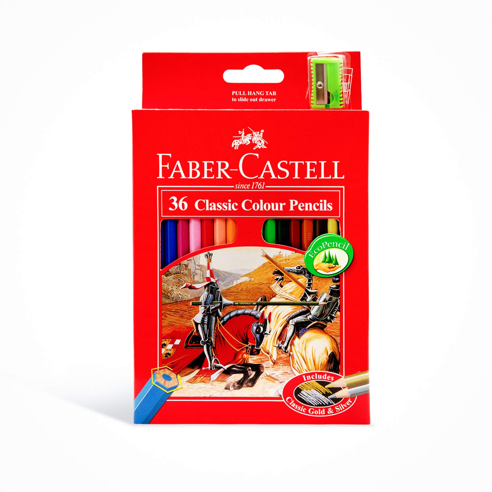 Amazon | Faber-Castell Classic Coloured Pencils 36 pieces